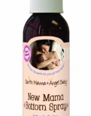 Earth Mama Angel Baby New Mama Bottom Spray, 4-Ounce Bottles (Pack of 3)