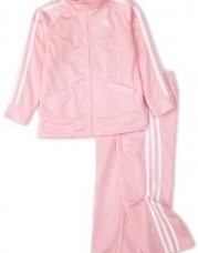 adidas Infant Girls Basic Tricot Set,Light Pink,24M