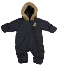 Arctix Infant/Toddler One Piece Hooded Snow Suit (12-18 Months, Navy)