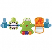 Bright Starts Hop Along Carrier Toy Bar - Neutral