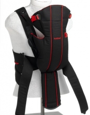 BABYBJORN Baby Carrier Active, Black/Red