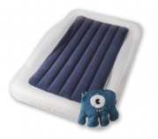 The Shrunks Toddler Travel Bed with Hand Stitched Ultra Plush Character