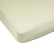 Carters Easy Fit Sateen Crib Fitted Sheet, Sage