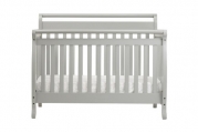 DaVinci Emily 4 in 1 Convertible Crib with Toddler Rail, Grey