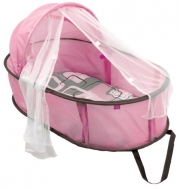 Kushies Baby Easy Fold Baby Bed, Pink