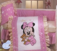 Disney Baby Minnie Complete Crib Bedding Set