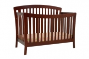 DaVinci Rivington 4-in-1 Convertible Crib with Toddler Rail, Cherry