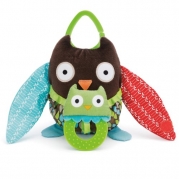 Skip Hop Hug and Hide Stroller Toy, Owl