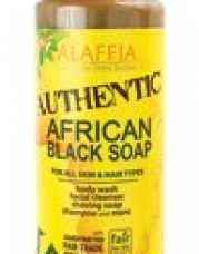 Alaffia African Black Soap For All Skin and Hair Types Peppermint -- 16 fl oz