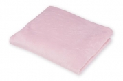 American Baby Company Heavenly Soft Chenille Fitted Contoured Changing Pad Cover, Pink
