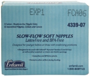 Enfamil Slow Flow Soft Nipple, 12-Count