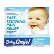 Baby Orajel Teething Pain Medicine, Gel, Cherry Flavor