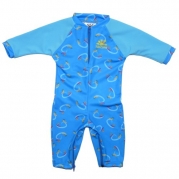 Surf Sun Protective Baby Suit by NoZone in Surf/Atomic, 18-24 months