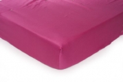 Carter's Easy Fit Sateen Crib Fitted Sheet, Magenta