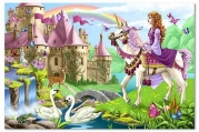Melissa & Doug Fairy Tale Castle Floor Puzzle