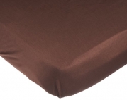 Carters Easy Fit Sateen Crib Fitted Sheet, Chocolate
