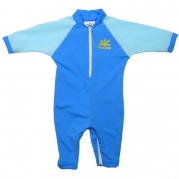 Cayman Sun Protective Baby Suit by NoZone in Waterfall/Bluebay, 18-24 months
