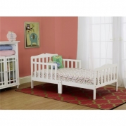 The Orbelle Contemporary Toddler Bed, White
