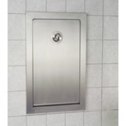 Stainless Steel Changing Station - Vertical Recess Mount