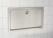 Stainless Steel Changing Station - Horizontal Recess Mount