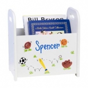 Personalized Sports Book Caddy