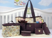 SOHO Curious Monkey 6 in 1 Deluxe Diaper Bag *Limited time offer*