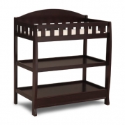 Delta Children's Infant Changing Table with Pad, Dark Chocolate