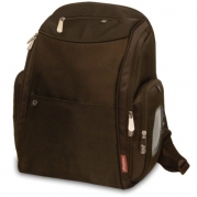 Fisher-Price Fastfinder Diaper Backpack, Brown