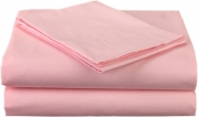 American Baby Company Percale 3 Piece Toddler Sheet Set, Pink