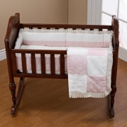 Baby Doll Bedding Queen Cradle Set, Pink