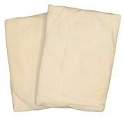 Cradle 2 Pack Value Jersey Ecru Fitted Sheet by American Baby Company