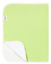 Kushies Deluxe Flannel Change Pad, Green