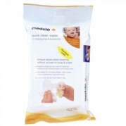 Quick Clean Breastpump & Accessory Wipes By Medela