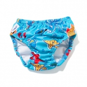 FINIS Boy's Swim Diapers (Blue Octopus, Medium)