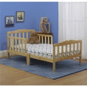 The Orbelle Contemporary Toddler Bed, Natural