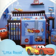 Disney Cars 4 Piece Crib Bedding Set - Little Racer