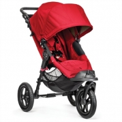 Baby Jogger City Elite Single Stroller, Red