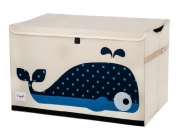3 Sprouts Toy Chest, Whale