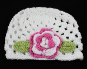 niceEshop(TM) Infant Toddler Girl Baby Handmade Knit Crochet flowers Hat Cap