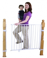 Regalo Extra Tall Top of Stair Gate, White