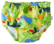 i play. Baby-Boys Infant Ultimate Swim diaper, Lime Sealife, Medium/12 Months