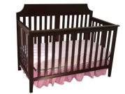 Summer Infant Highlands Convertible 4-in-1 Crib, Mocha