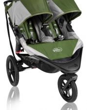 Baby Jogger Summit X3 Double Stroller, Green