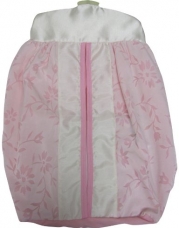 Baby Doll Bedding Ruth Diaper Stacker, Pink