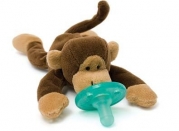 Wubbanub Infant Plush Toy Pacifier - Monkey