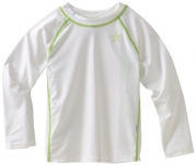 i play. Unisex-baby Infant Long Sleeve Rashguard Shirt, White, 4T/4 Years