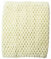 Wholesale Princess 6 Crochet Headband/Tutu Top Ivory