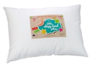 Toddler Pillow - Soft Hypoallergenic - Best Pillows for Better Neck Support and Sleeping! They Will Take a Better Nap in Bed, a Crib, or Even on the Floor at School! Makes Travel Comfier in a Car Seat or on an Airplane! Backed by Our 90-Day No-Questions A