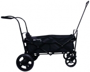 Go-Go Babyz Folding Wagon Stroller Single, Black