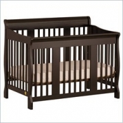 Stork Craft Tuscany 4-in-1 Stages Crib, Black